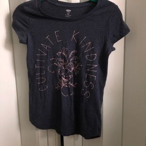 "Cultivate kindness" T-shirt from old navy size 14